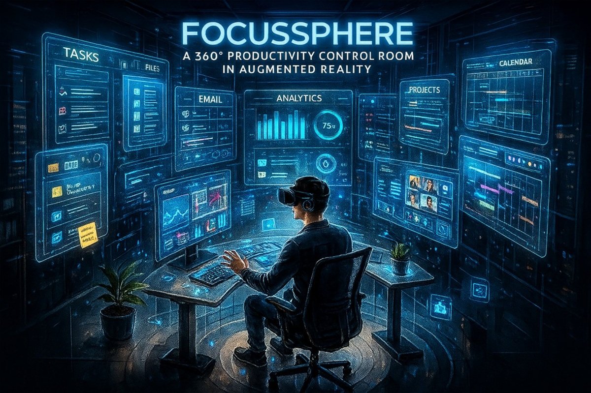 FocusSphere-AR-environment-with-floating-productivity-tools