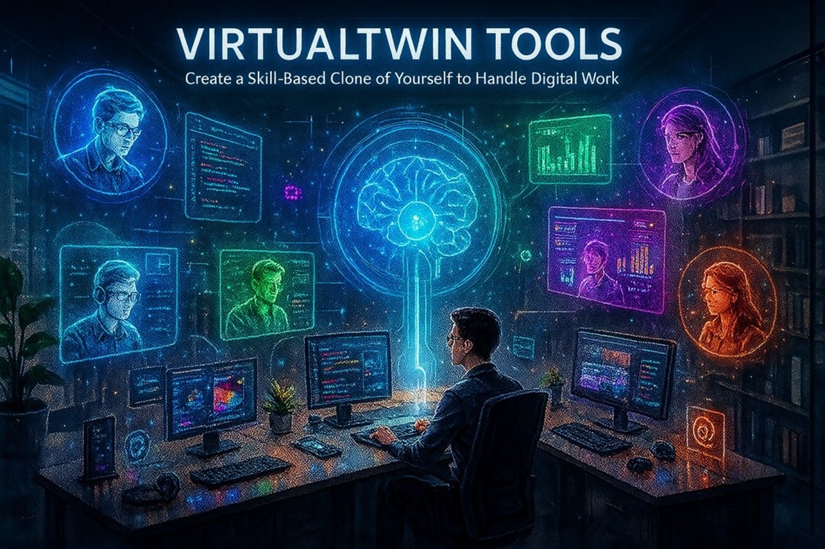 VirtualTwin tools shaping the future of technology with digital skill replication