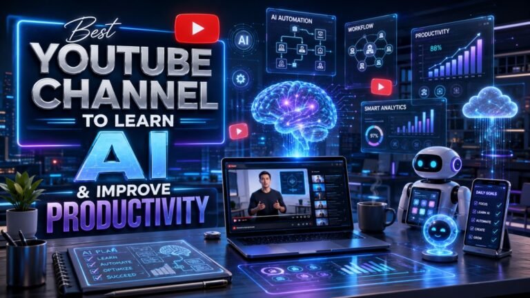 Best YouTube Channel to Learn AI and Improve Productivity