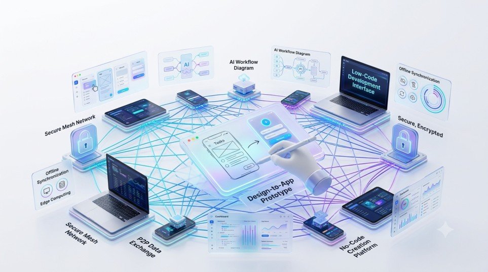 LinkLess Cloud decentralized peer-to-peer productivity platform