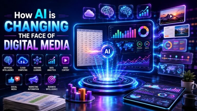 digital media content and data visualizations