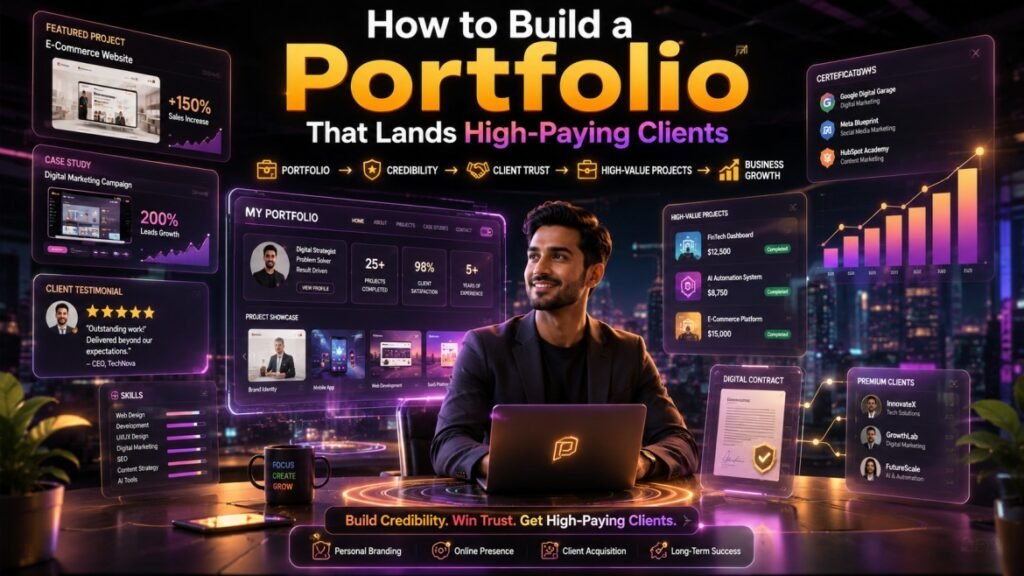 How to Build a Portfolio That Lands High-Paying Clients