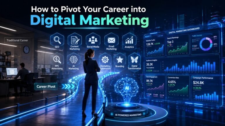 How to Pivot Your Career into Digital Marketing
